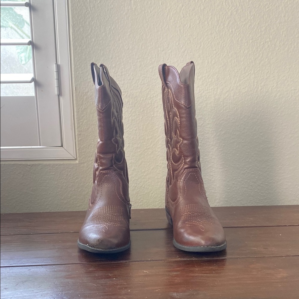 Cat & Jack Brown Western Boots